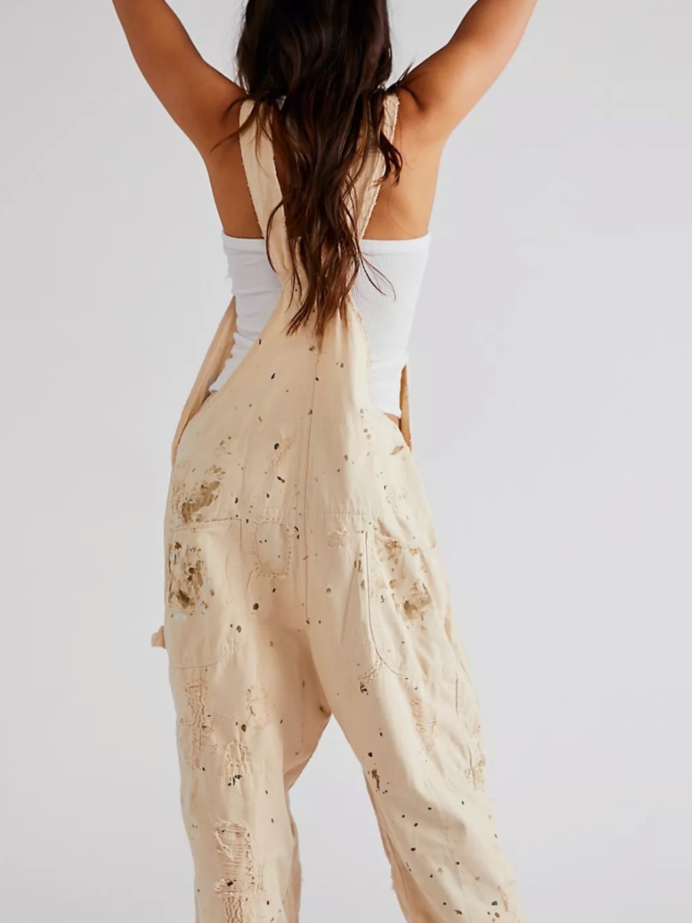 Magnolia Pearl Painter's Overalls with 'STARCHILD' - Picture 2 of 10